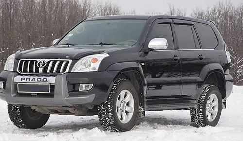 Дефлекторы Cobra Tuning для окон Toyota Land Cruiser Prado 120 2002-2009