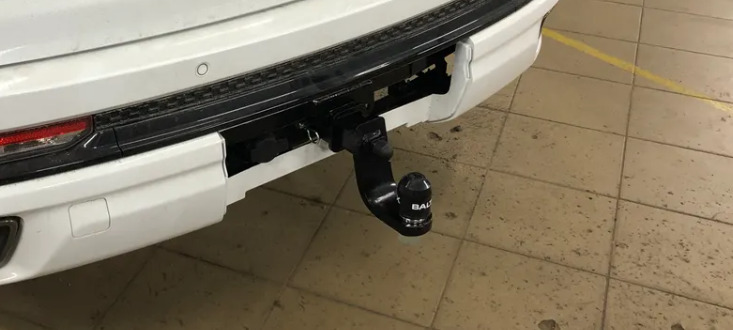 Фаркоп TowRus для Jeep Grand Cherokee WL (Mk.V) (только Long 6/7 мест) 2021- шар Е (система антистук) фото 3