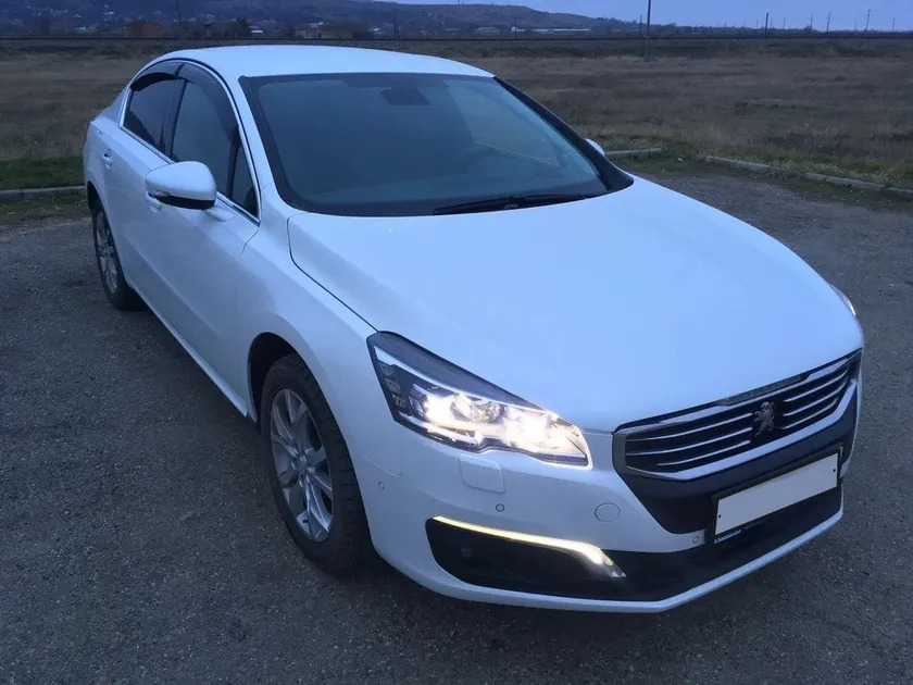 Дефлекторы Cobra Tuning для окон Peugeot 508 седан 2010-2022