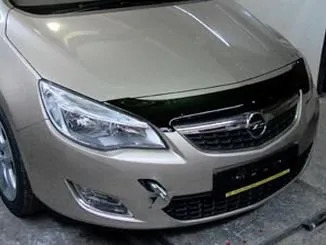 Дефлектор SIM для капота узкий Opel Astra J хэтчбек 2010-2015