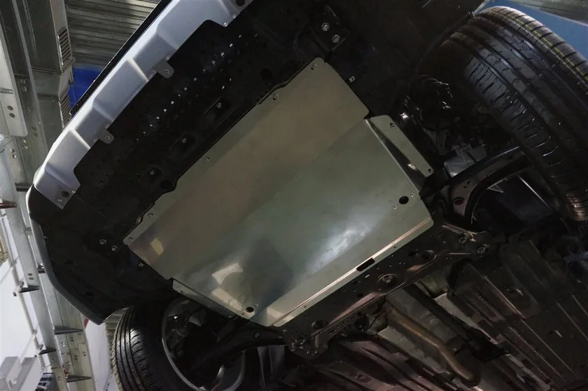 Защита алюминиевая АВС-Дизайн для картера и КПП Suzuki SX4 II 2014-2022 фото 3