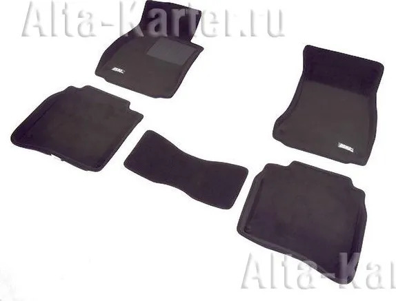 Коврики текстильные Sotra Liner 3D Vip для салона Mercedes-Benz S-Класс W221L 2007-2013