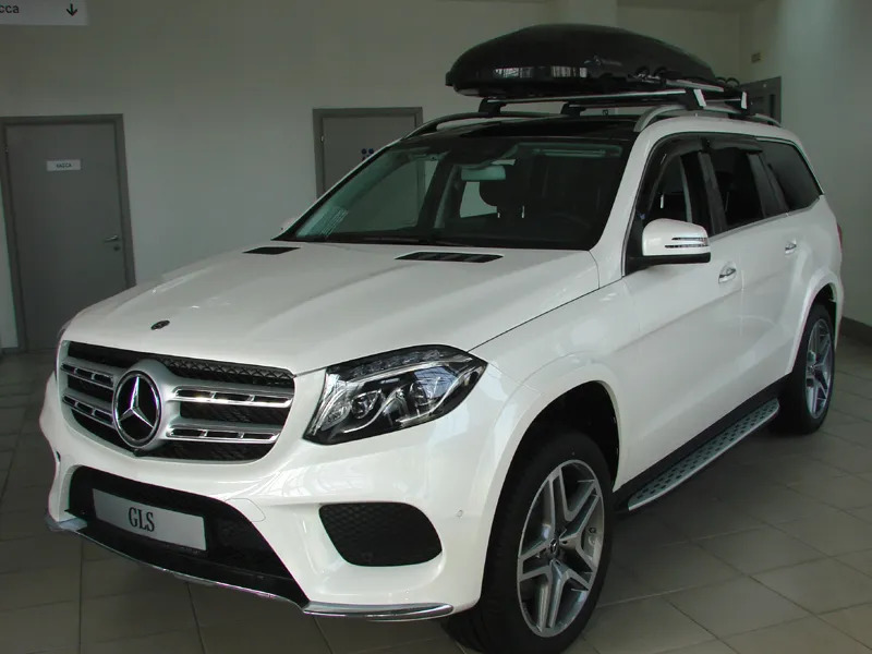 Дефлекторы SIM для окон Mercedes-Benz GLS-Класс X166 2016-2022 фото 2