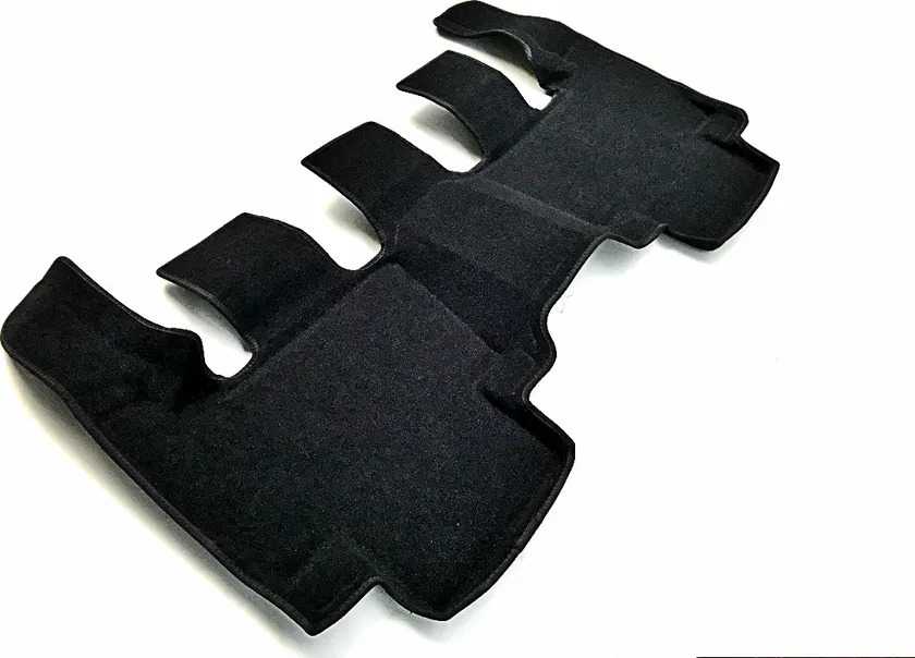 Коврики текстильные Euromat 3D 5D с высокими бортами для салона Lexus GX 460 2010-2022 Черные фото 3