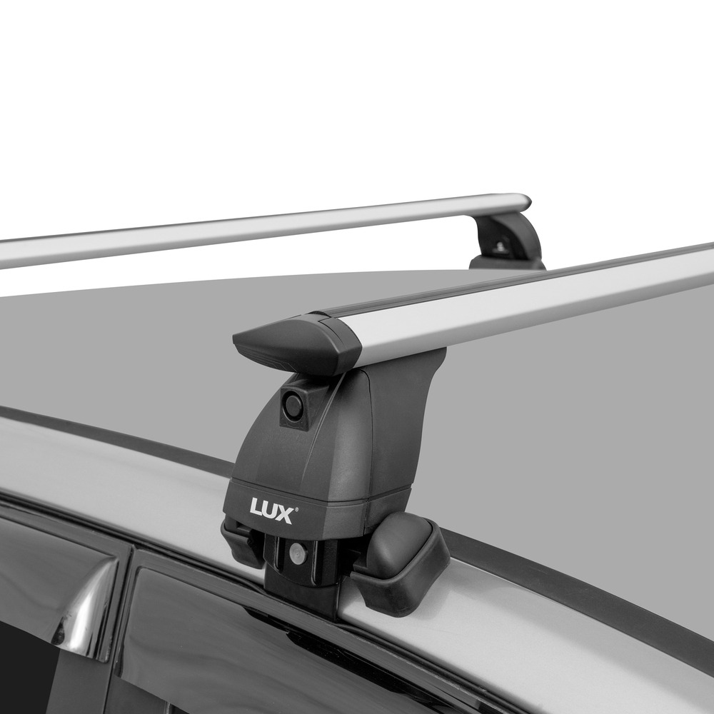 Багажник модельный на гладкую крышу LUX БК3 крыловидные дуги фото 4