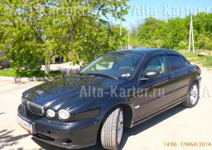 Дефлекторы Cobra Tuning для окон Jaguar X-Type 2001-2009 фото 2