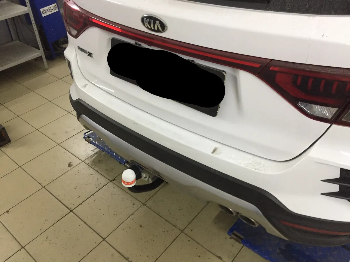 Фаркоп Трейлер для Kia Rio X-line  (Mk.I) 2017-2020 / Kia Rio X (Mk.I)  2021-2022 /  Solaris KRX (Mk.I) 2024- Шар А фото 7