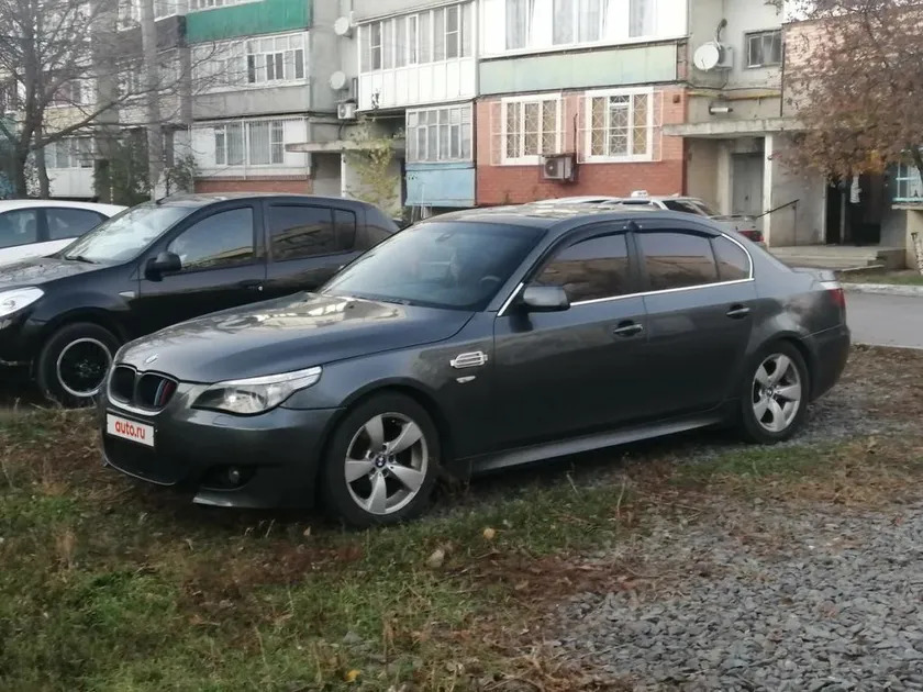 Дефлекторы Cobra Tuning для окон BMW 5 E60 седан 2003-2010 фото 2