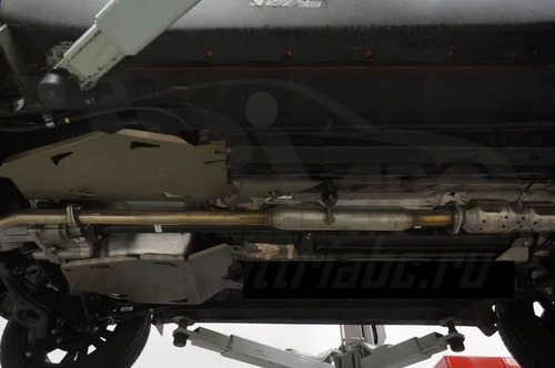 Защита алюминиевая АВС-Дизайн для топливного бака Kia Sportage III 2010-2022