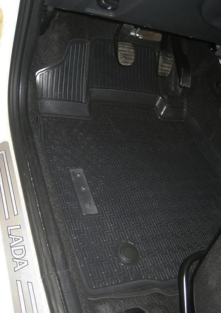 Комплект ковриков Rival для салона и багажника Lada Largus универсал (5 мест), Cross универсал (5 мест) 2012-2021 фото 2