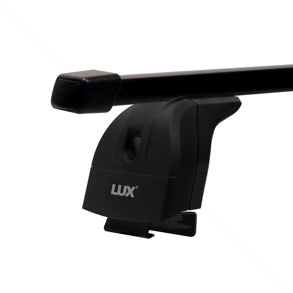 Багажник модельный на интегрированные рейлинги LUX БК2 прямоугольные дуги фото 2