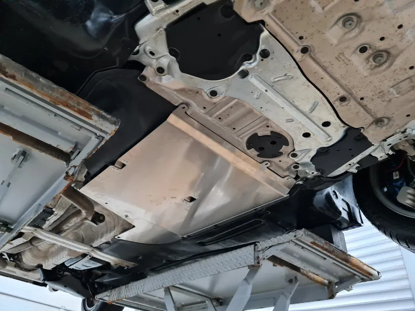 Защита алюминиевая АВС-Дизайн для АКПП BMW 3 G20 4WD 2019-2022 фото 5