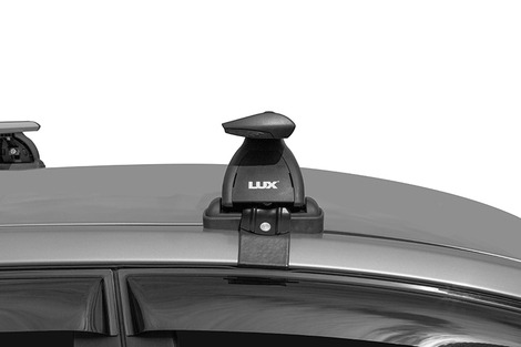 Багажник модельный на гладкую крышу LUX БК1 крыловидные дуги фото 6