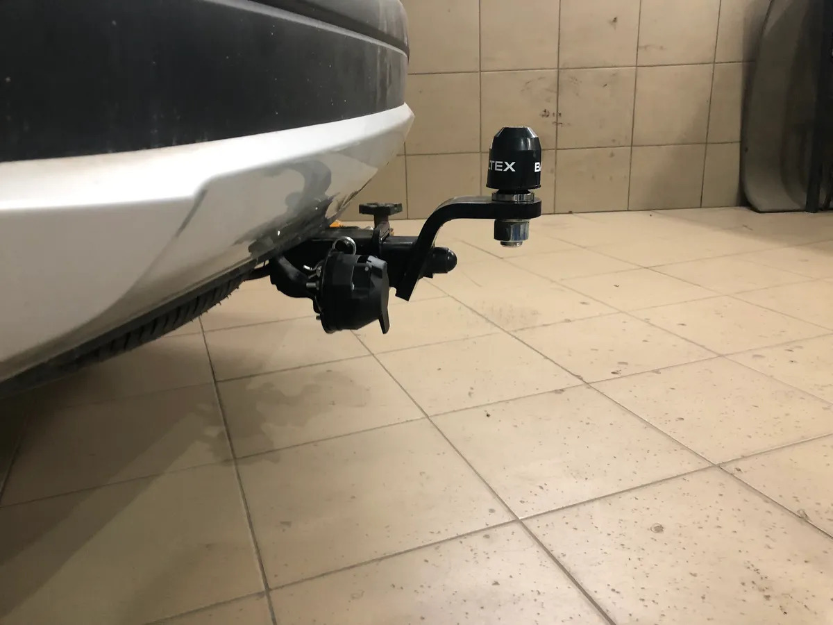 Фаркоп TowRus для Mitsubishi Outlander (Mk.III) 2012-2022 Шар Е с антистуком  фото 2