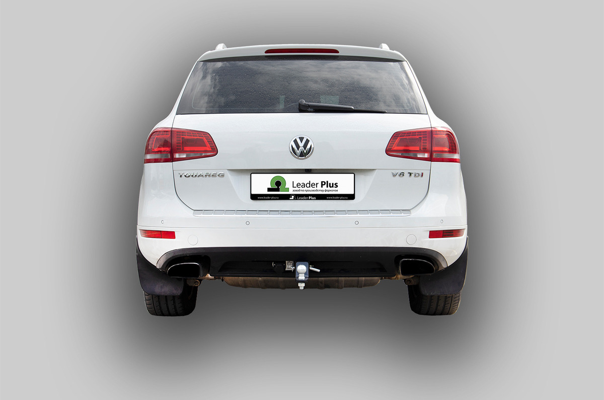 Быстросъёмный фаркоп Лидер-плюс для Volkswagen Touareg  (Mk.I/Mk.II) 2002-2018, / Audi Q7 (Mk.I) 2007-2015 Шар Е фото 4