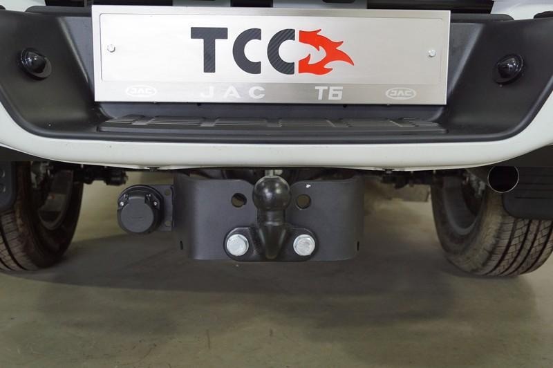 Фаркоп оцинкованный ТСС для JAC T6 (Mk.I) 2021-/ JAC T8 Pro (Mk.I) 2023-/Sollers ST6 (Mk.I) 2023- шар F фото 3