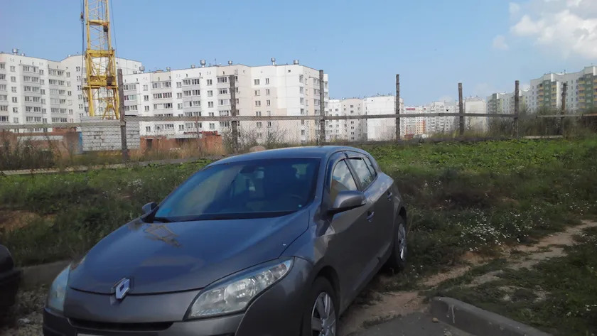 Дефлекторы V-Star для окон Renault Megane III xэтчбек 5-дв. 2008-2013 фото 2