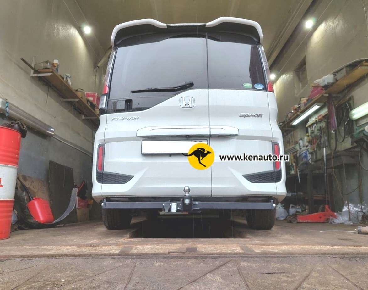 Фаркоп Halty для  Honda Stepwagon RP1, RP2, RP3, RP4, RP5 (Mk.V +Spada  +Hybrid) 2015-2022 Шар Е фото 4