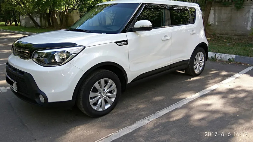 Дефлекторы Cobra Tuning для окон Kia Soul II 2013-2019