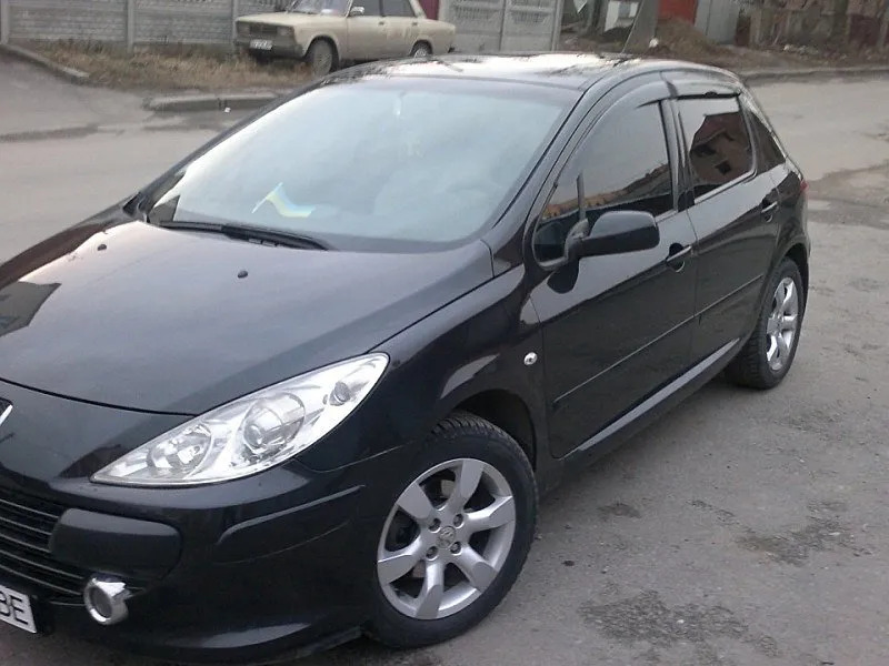 Дефлекторы Cobra Tuning для окон Peugeot 307 хэтчбек 5-дв. 2001-2008 фото 2