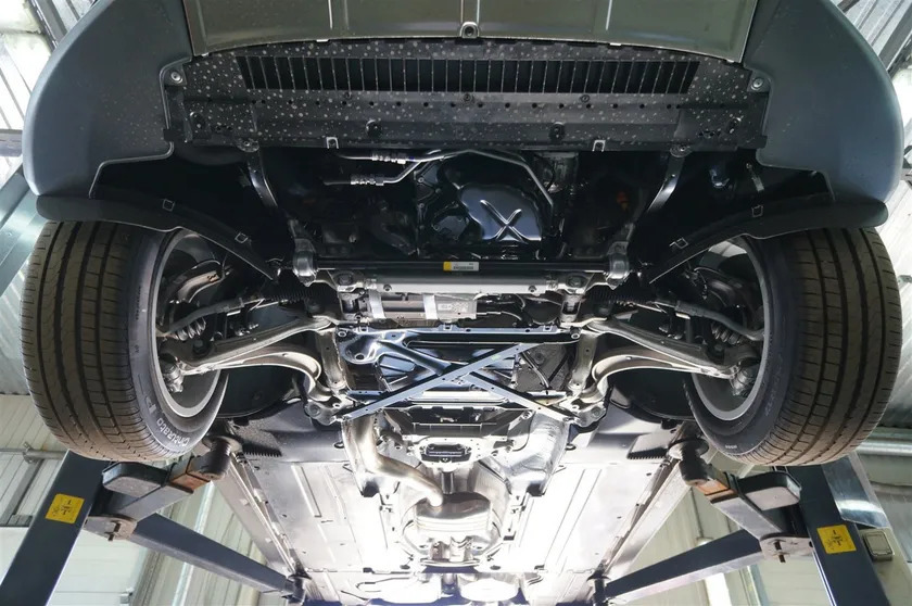 Защита композитная АВС-Дизайн для картера и КПП Audi A4 B8 2007-2015 фото 6