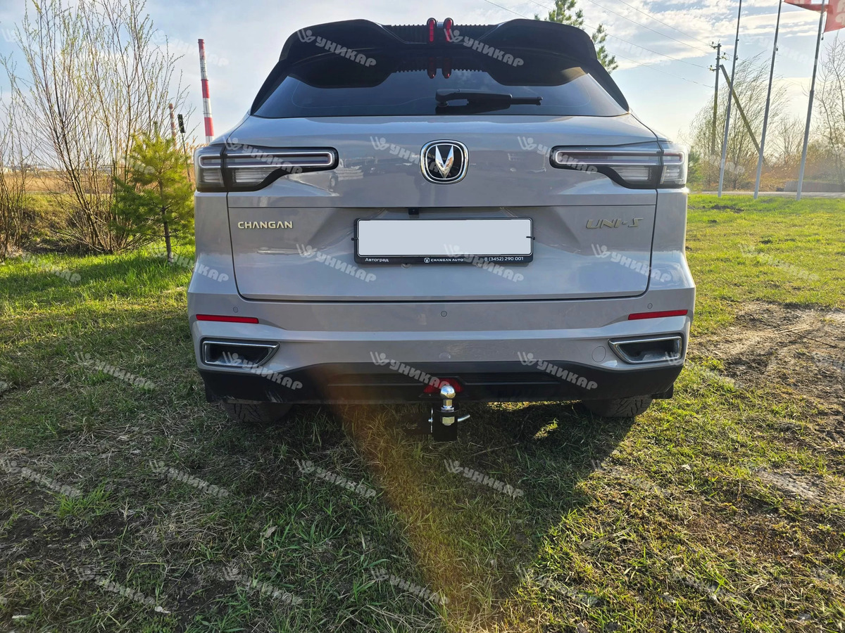 Быстросъёмный фаркоп УНИКАР для Changan Uni-S (Mk.I) 2024- / Changan CS55 Plus (Mk.II)  Шар Е фото 5