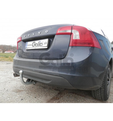 Быстросъёмный оцинкованный фаркоп GALIA для  Volvo S60 (Mk.II) 2010-2019 /  Volvo S60 Cross Country 2015-2019 /  Volvo V60 (Mk.I) 2010-2019 / Volvo V60 Cross Country 2015-2019 Шар С фото 3