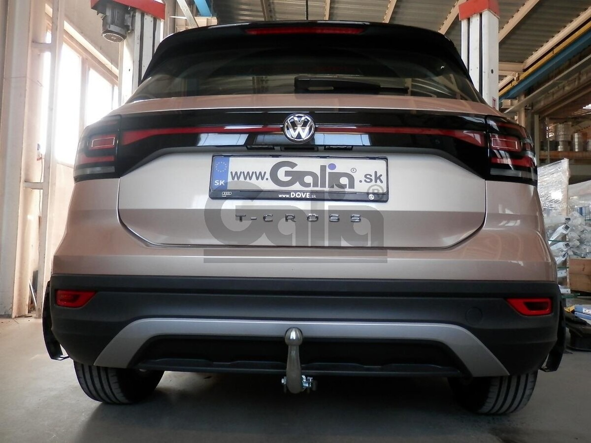 Фаркоп оцинкованный GALIA для Volkswagen T-Cross C1DKR (Mk.I) 2018- шар C фото 5