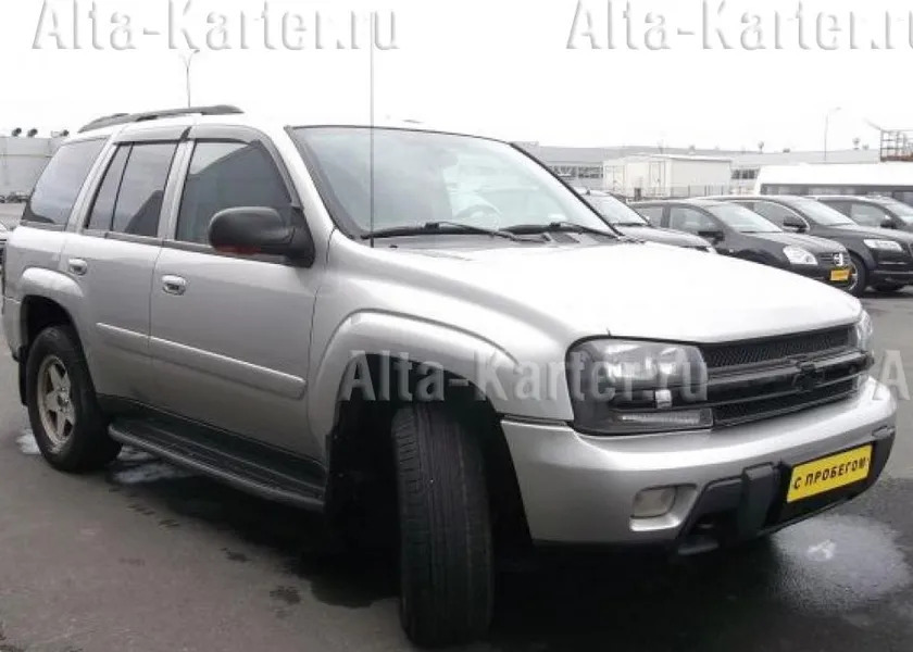 Дефлекторы Cobra Tuning для окон Chevrolet Trialblazer I 2002-2012 фото 2