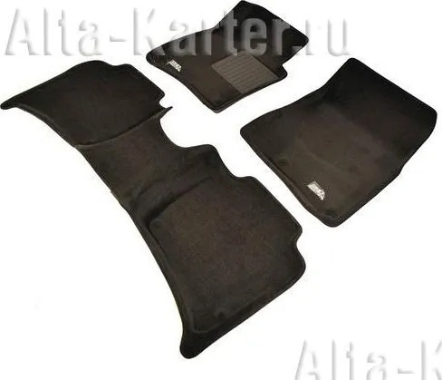 Коврики текстильные Sotra Liner 3D Vip для салона Toyota Land Cruiser 200 2007-2022