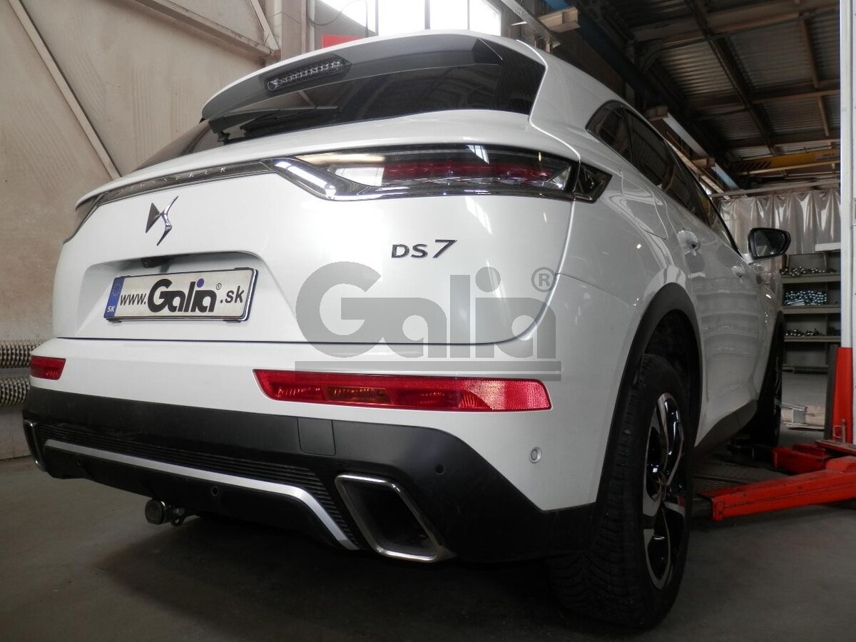 Фаркоп оцинкованный GALIA для Citroen DS7 Crossback (Mk.I) 2018- шар С фото 9