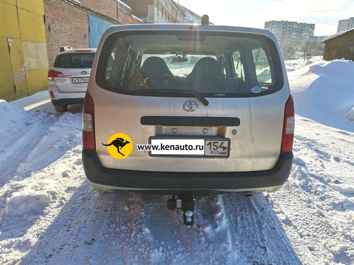 Быстросъёмный фаркоп Halty для  Toyota Probox (Mk.I) 2002-2014 / Toyota Suceed (Mk.I) 2002-2014 Шар Е фото 2