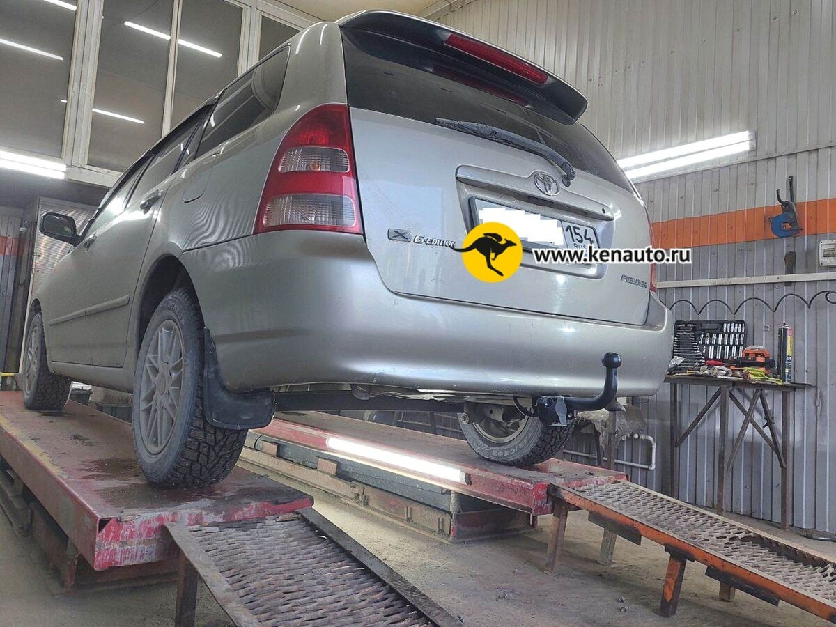 Фаркоп Halty для Toyota Fielder E140 (Mk.II) 2006-2012 шар А фото 2
