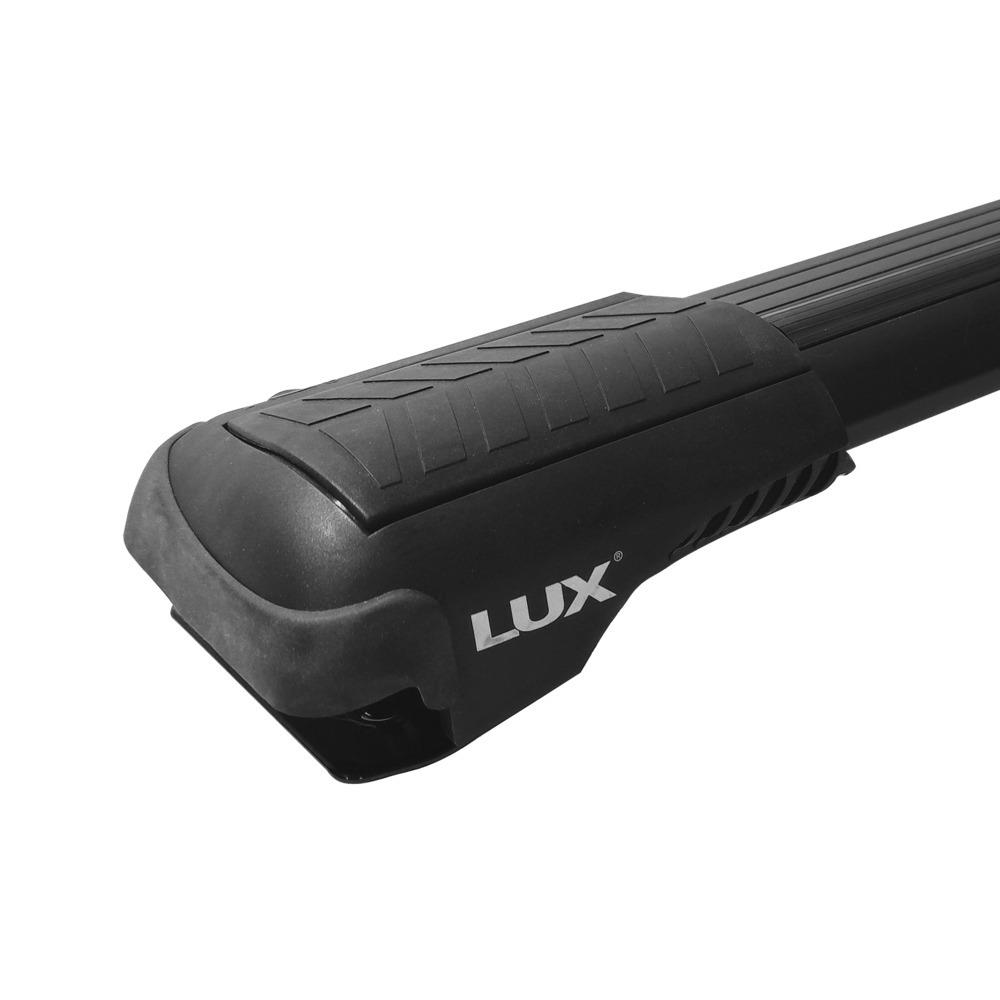 Багажник на рейлинги Lux Хантер L53-B черный