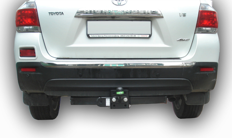 Фаркоп Лидер-Плюс для Toyota Highlander XU40 (Mk.II) 2010-2013 фото 3