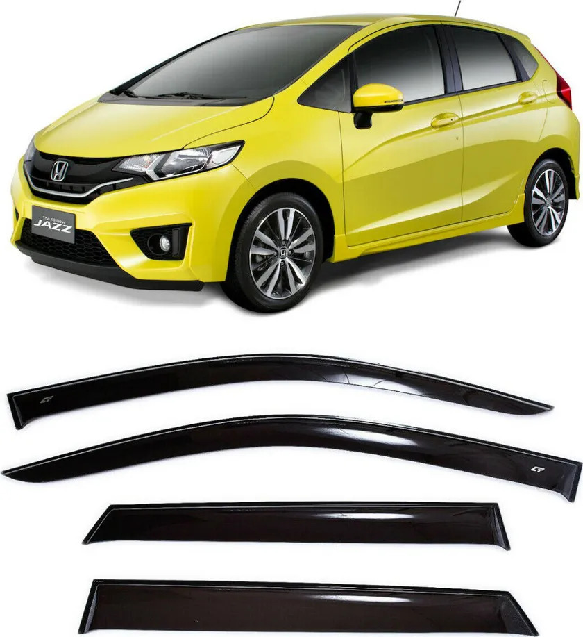 Дефлекторы Cobra Tuning для окон Honda Fit III 2013-2020 фото 3