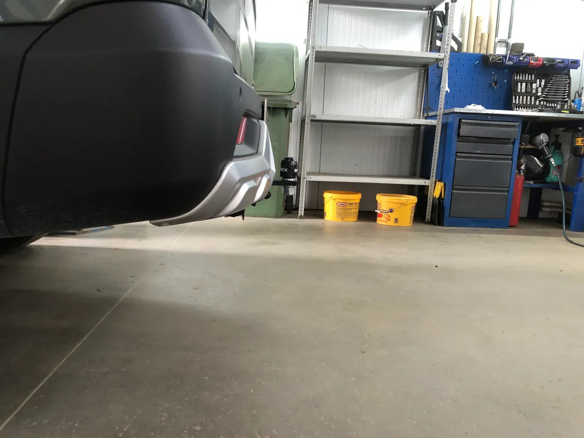 Фаркоп TowRus для SsangYong Rexton Sports 2018-2023 / KGM Musso 2023- (только для а/м с длинной базой) Тип шара E + антистук фото 2