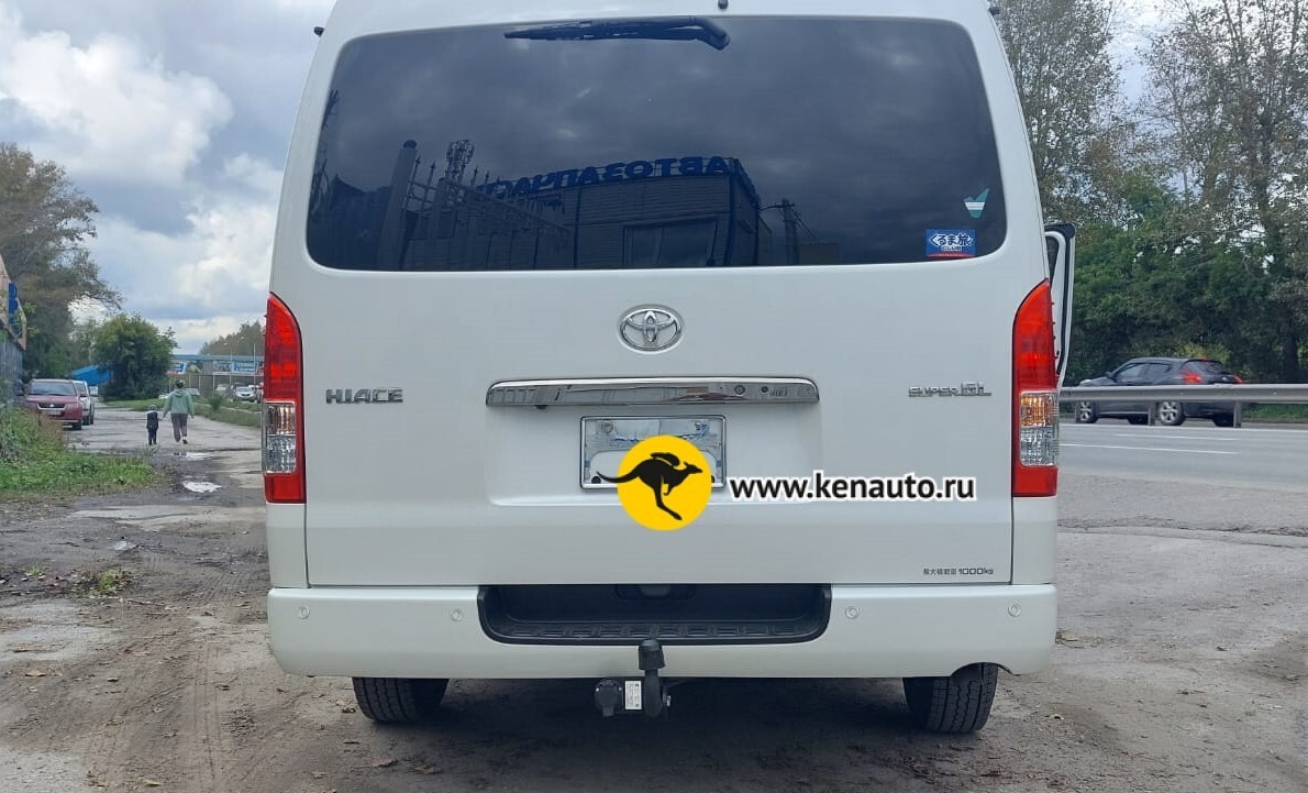 Фаркоп Halty для Toyota Hiace H200 (Mk.V) 2004-2017 / Toyota Regius Ace (широкий кузов левый и правый руль) 2005-2020 Шар А фото 7