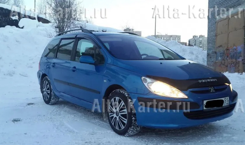 Дефлекторы Cobra Tuning для окон Peugeot 307 универсал 2002-2008 фото 2