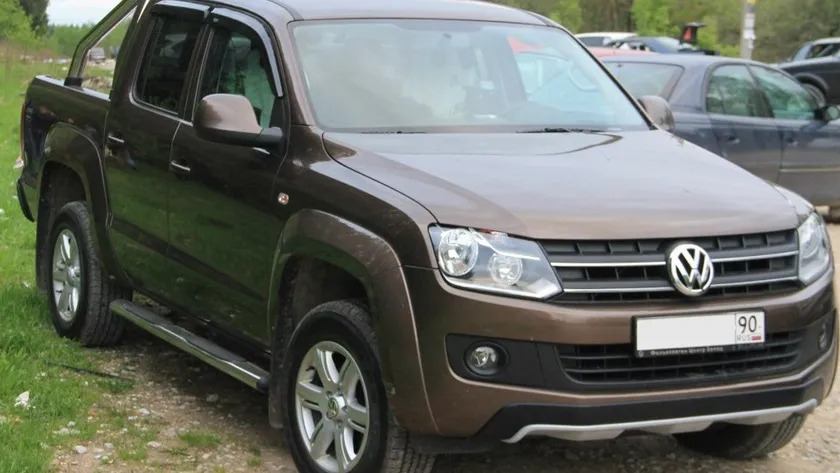 Дефлекторы V-Star для окон Volkswagen Amarok 2010-2022 фото 2