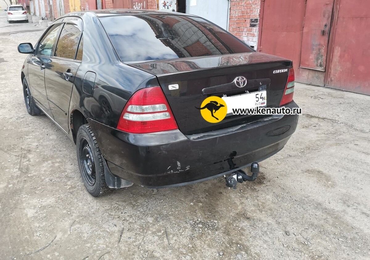 Фаркоп Halty для Toyota Corolla E120 (Mk.IX седан) 2000-2006 Шар А фото 7
