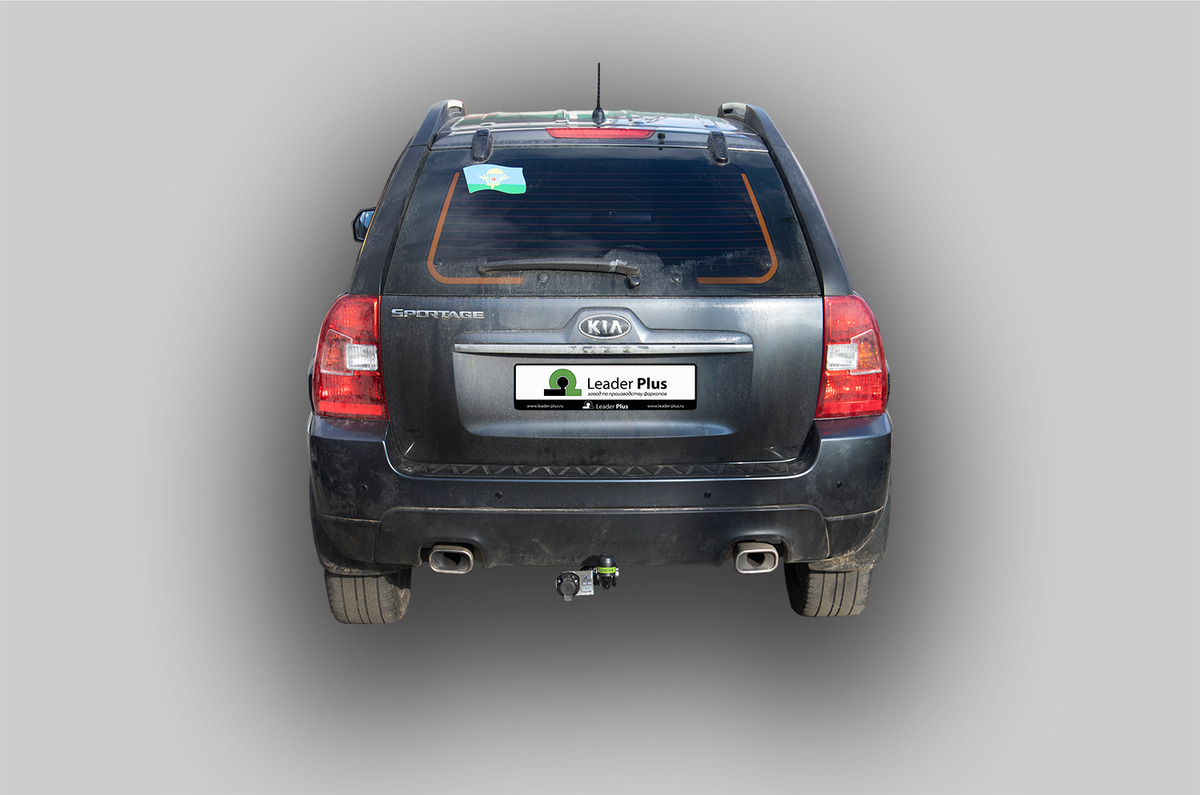Фаркоп Лидер-Плюс для Hyundai Tucson (Mk.I) 2004-2009 и Kia Sportage (Mk.II) 2004-2010 фото 2