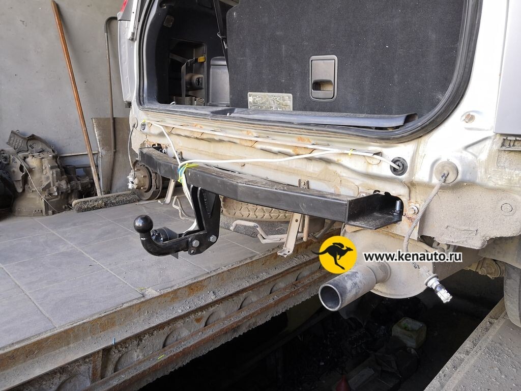 Фаркоп Halty для Honda Stream 2WD/4WD (Mk.I, RN1, RN2, RN3, RN4, RN5) 10/2000-06/2006  фото 3