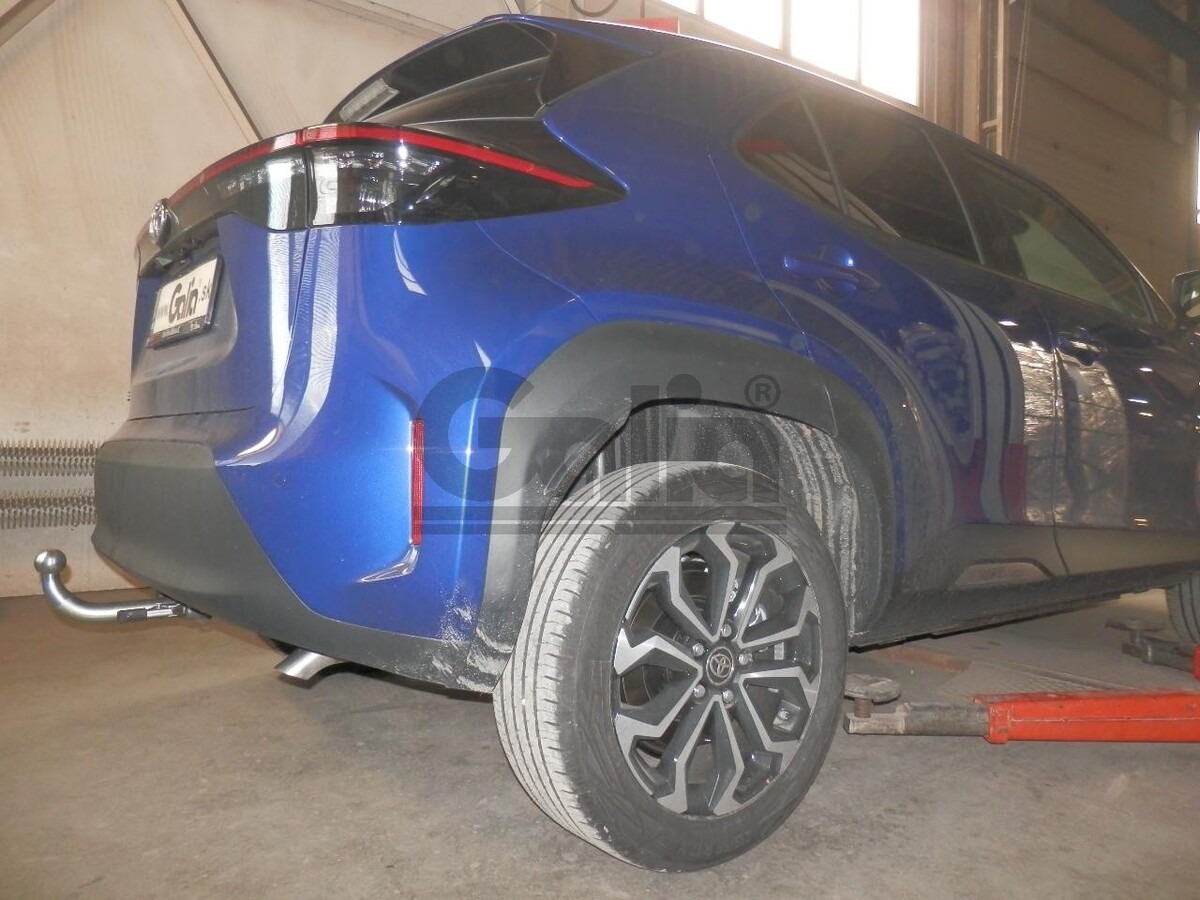 Быстросъёмный оцинкованный фаркоп GALIA для  Toyota Yaris Cross XP 210 (Mk.I) 2021-Шар С фото 8