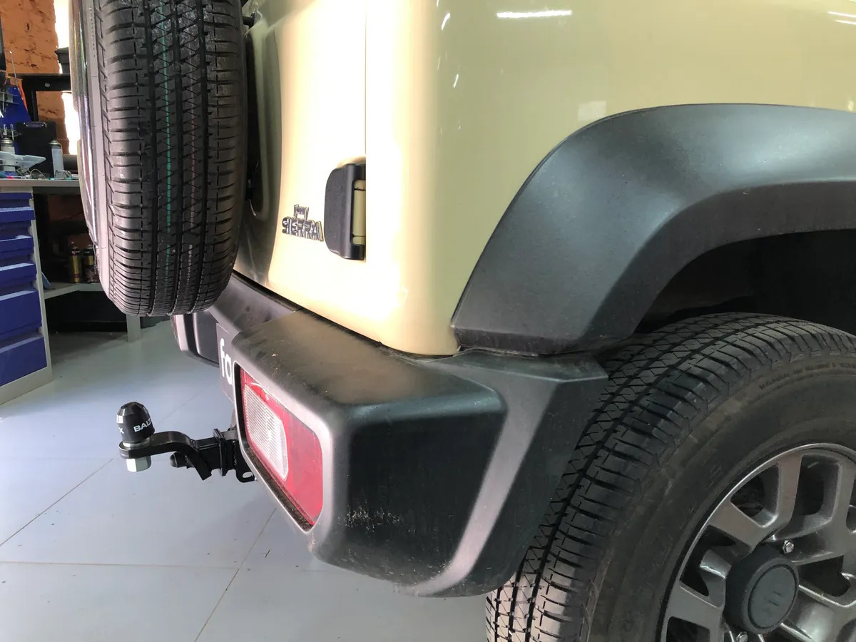 Быстросъёмный фаркоп TowRus для  Suzuki Jimny (Mk.IV) 2018- Шар Е фото 2