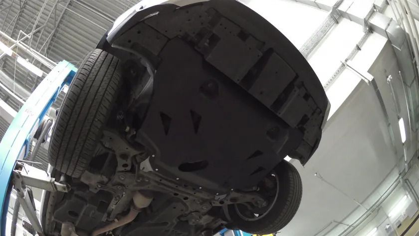 Защита композитная АВС-Дизайн для картера двигателя и КПП Lexus NX 4WD АТ 2014-2022 фото 6