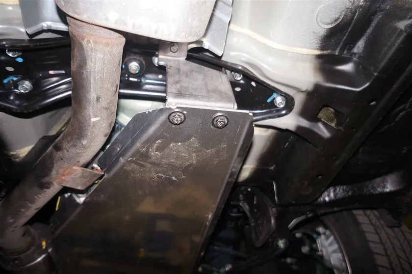 Защита алюминиевая АВС-Дизайн для АКПП Subaru Forester IV 2013-2018 фото 4