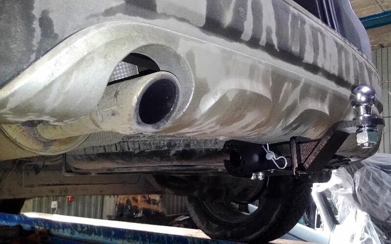 Быстросъёмный фаркоп с системой антистук Renault Duster 2010-2021 / Nissan Terrano 2014-2022 /  Renault Kaptur 2016-2022 Шар Е фото 2