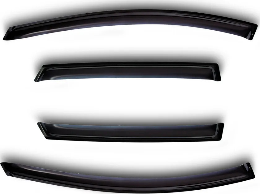 Дефлекторы SIM для окон Ford Ranger IV Double Cab 4-дв. 2012-2022 фото 2