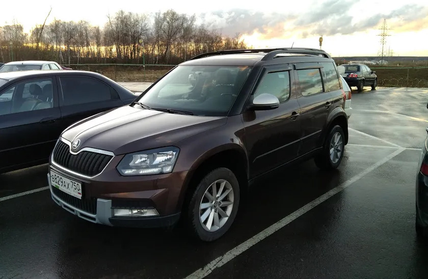 Дефлекторы V-Star для окон Skoda Yeti 2009-2022